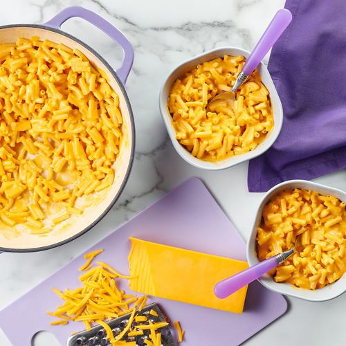 Annies Macaroni And Cheese, Classic Cheddar, Made With Organic Pasta, Family Size, 10.5 Oz