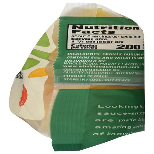 Whole Foods Market Organic Wide Egg Noodles, 16 Oz