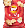 Lays Wavy Potato Chips Original Flavor, 7.75 Oz