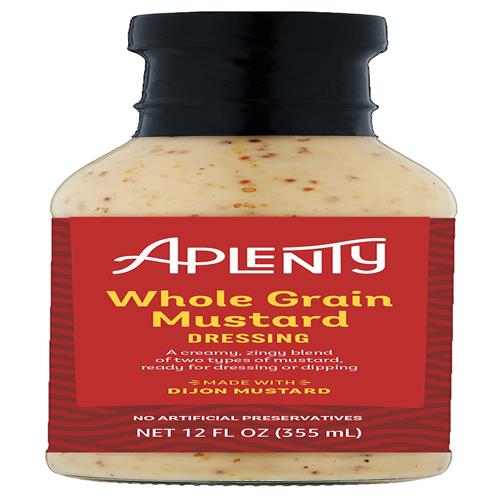 Aplenty Whole Grain Mustard Dressing, 12 Oz
