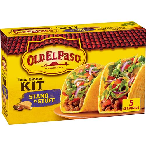 Old El Paso Stand N Stuff Taco Dinner Kit, 8.8 Oz.