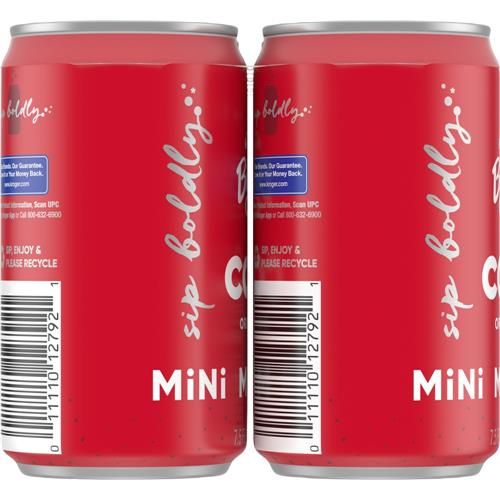 Kroger Big K Cola Mini Cans 6 pk / 7.5 fl oz
