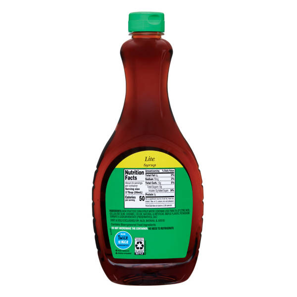 Millville Lite Pancake Syrup, 24 fl oz