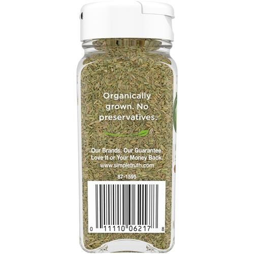 Simple Truth Organic Whole Fennel Seed 1.48 oz