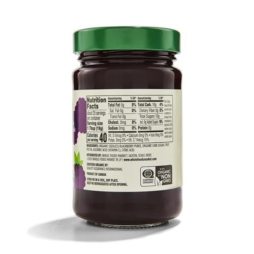 Whole Foods Market, Organic Blackberry Conserve, 17 Oz