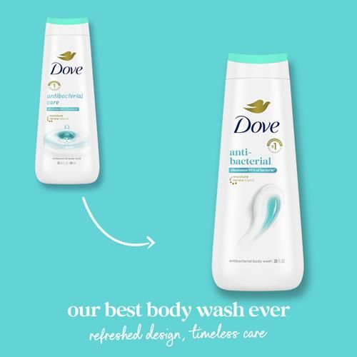 Dove Body Wash Antibacterial For All Skin Types Protects From Dryness 20 Oz