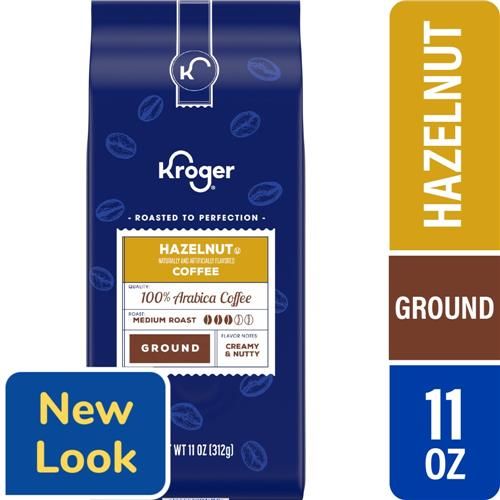 Kroger Hazelnut Medium Roast Ground Coffee 11 oz