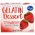 Kroger Strawberry Gelatin Dessert Mix 3 oz