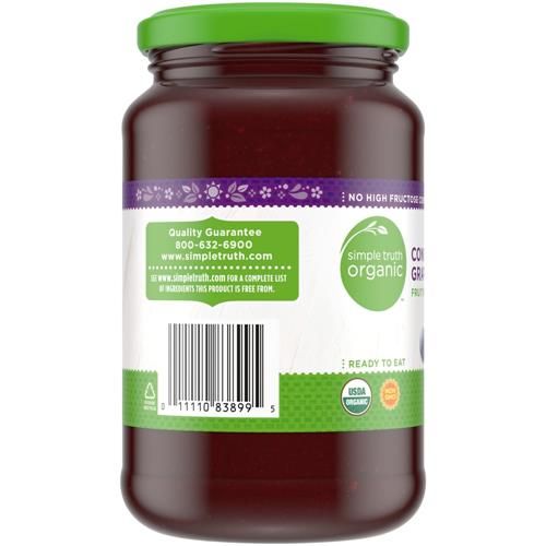 Simple Truth Organic Grape Fruit Spread 16.5 oz