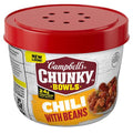 Campbells Chunky Chili With Beans, 15.25 Ounce Microwavable Bowl