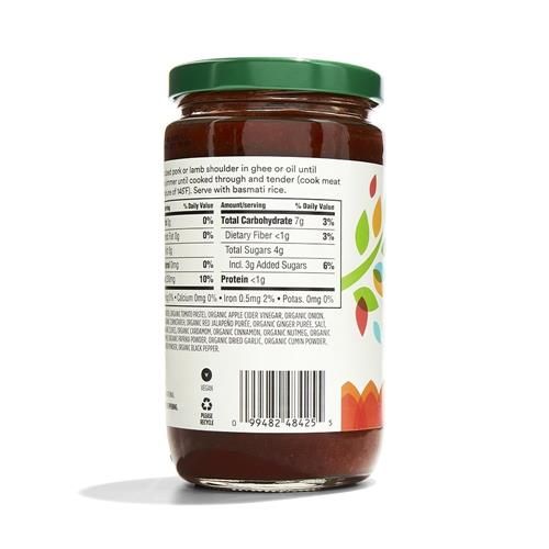 Whole Foods Market Organic Vindaloo Curry Sauce, 12 Ounce