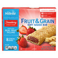 Millville Strawberry Fruit & Grain Cereal Bars, 8 count