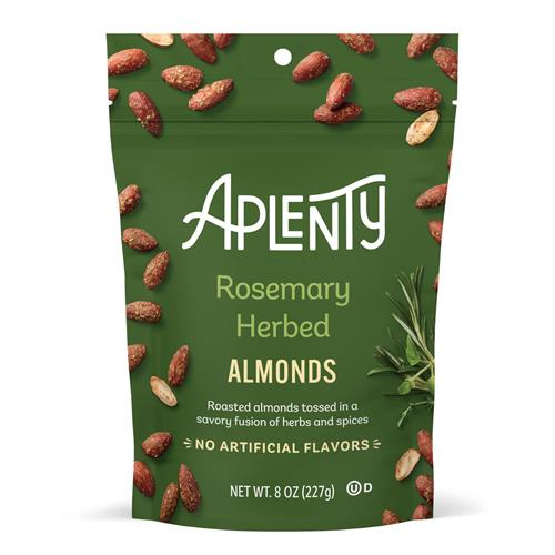 Aplenty Rosemary Herbed Almonds, 8 Oz