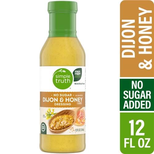 Simple Truth No Sugar Dijon & Honey Salad Dressing 12 fl oz