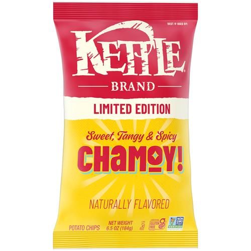 Kettle Brand Limited Edition Chamoy Flavored Potato Chips, 6.5 Oz Bag