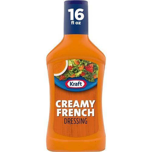 Kraft Creamy French Dressing, 16 Fl Oz Bottle