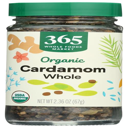 Whole Foods Market, Organic Cardamom Whole, 2.36 Oz