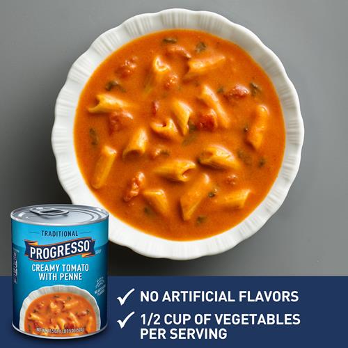 Progresso Traditional, Creamy Tomato With Penne Canned Soup, 18.5 Oz.