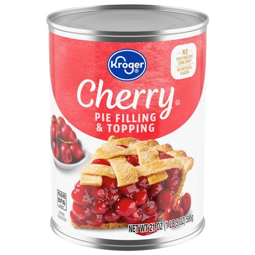 Kroger Cherry Pie Filling 21 oz