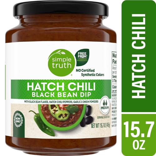 Simple Truth Hatch Chile Black Bean Dip 15.7 oz