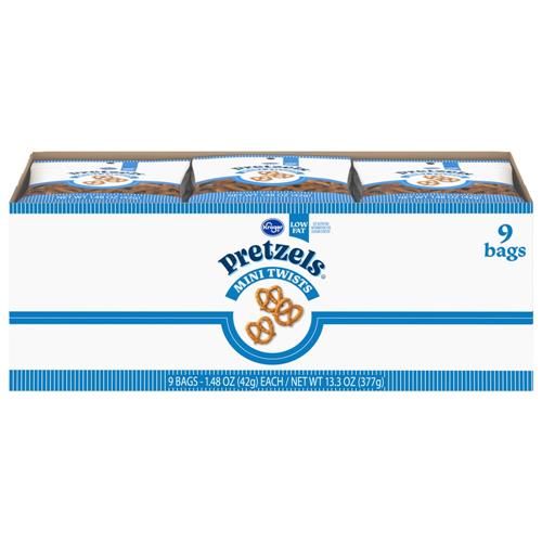 Kroger Pretzel Mini Twists 9 ct / 1.48 oz