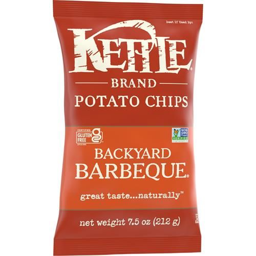 Kettle Brand Backyard Barbeque Kettle Potato Chips, 7.5 Oz