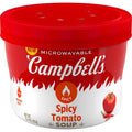 Campbell’S Spicy Tomato Soup, 15.4 Oz Microwavable Bowl