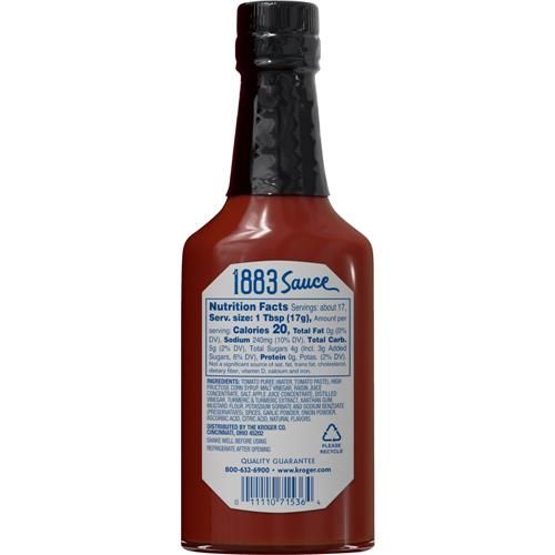 Kroger 1883 Steak Sauce 10 oz