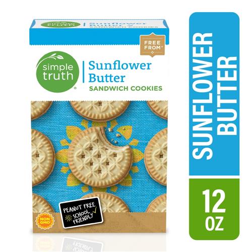 Simple Truth Sunflower Butter Sandwich Cookies 12 oz