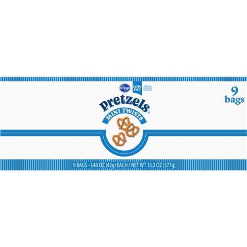 Kroger Pretzel Mini Twists 9 ct / 1.48 oz