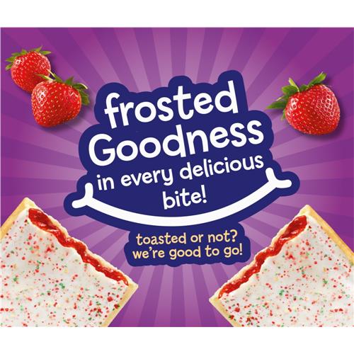 Kroger Strawberry Frosted Toaster Treats 12 ct