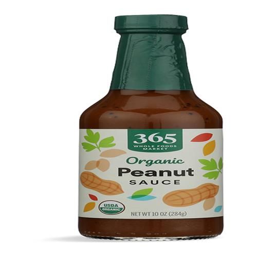 Whole Foods Market, Organic Peanut Sauce, 10 Oz