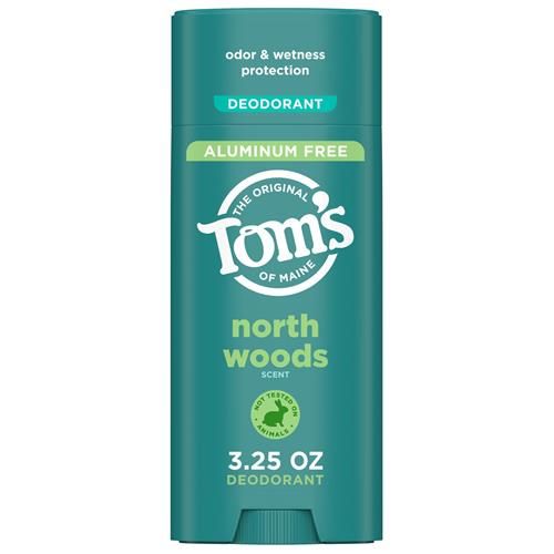 Tom’S Of Maine North Woods Aluminum Free Natural Deodorant For Women & Men | Goes On Clear | Odor & Wetness Protection | Naturally Derived And Moisture-Locking Ingredients | 3.25 Oz