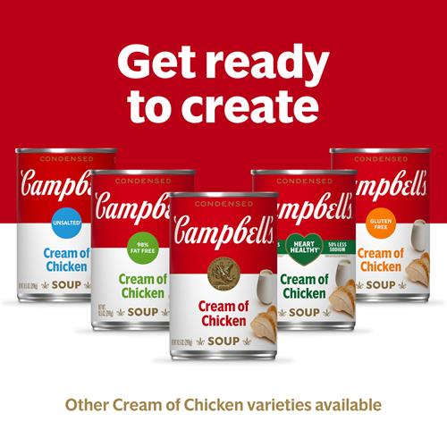 Campbells Condensed Cream Of Chicken Soup, 10.5 Oz Can