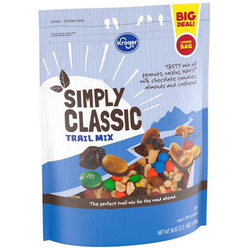 Kroger Simply Classic Trail Mix 36 oz