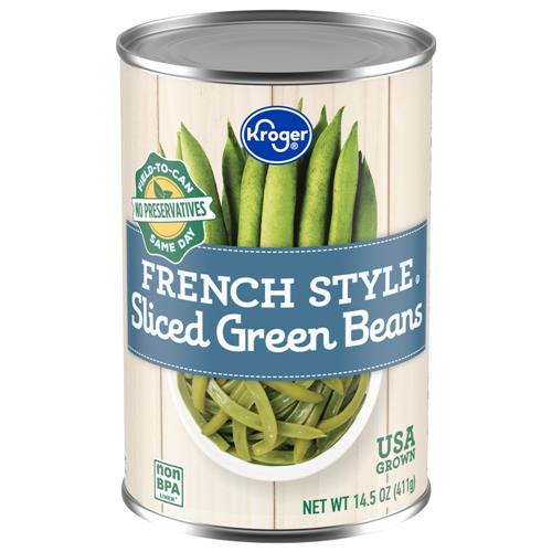 Kroger French Style Sliced Green Beans 14.5 oz
