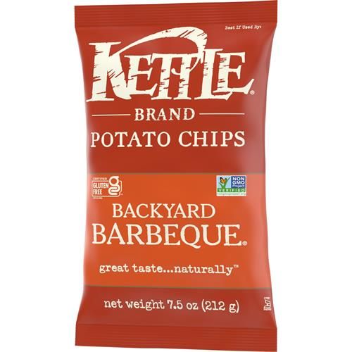 Kettle Brand Backyard Barbeque Kettle Potato Chips, 7.5 Oz
