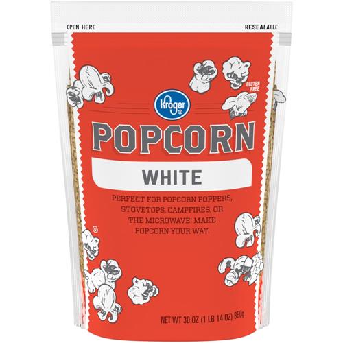Kroger White Popcorn Kernels 30 oz