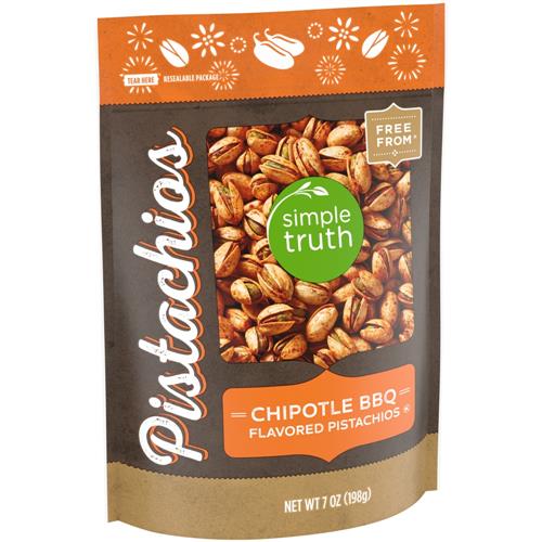 Simple Truth Chipotle BBQ Flavored Pistachios 7 oz