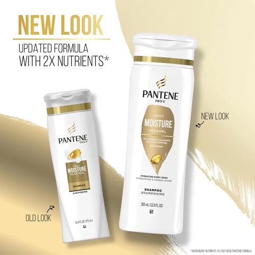 Pantene Pro-V Smooth & Sleek Shampoo + Conditioner, Dual Pack, Shampoo 12Oz/Conditioner 10.4Oz