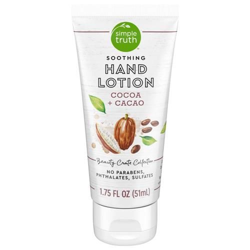 Simple Truth Cocoa + Cacao Soothing Hand Lotion 1.75 fl oz