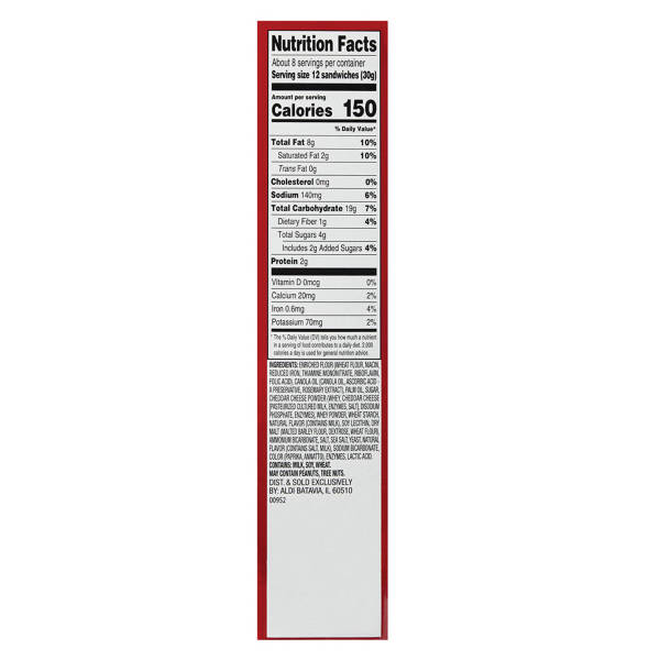 Savoritz Mini  Cheese Sandwich Crackers, 8.8 oz