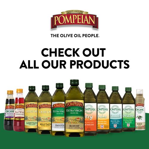 Pompeian Usda Organic Extra Virgin Olive Oil Non-Stick Cooking Spray, Full-Bodied, Perfect For Salads And Pasta, Naturally Gluten Free, Non-Allergenic, Non-Gmo, No Propellant, 5 Fl. Oz., Single B
