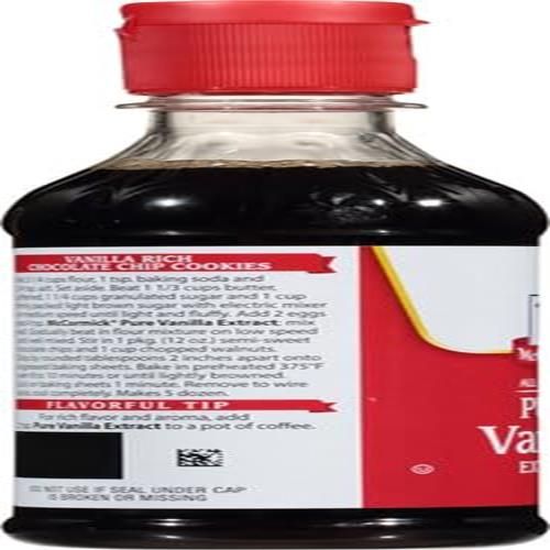 Mccormick All Natural Pure Vanilla Extract (Made With Madagascar Vanilla Beans), 8 Fl Oz
