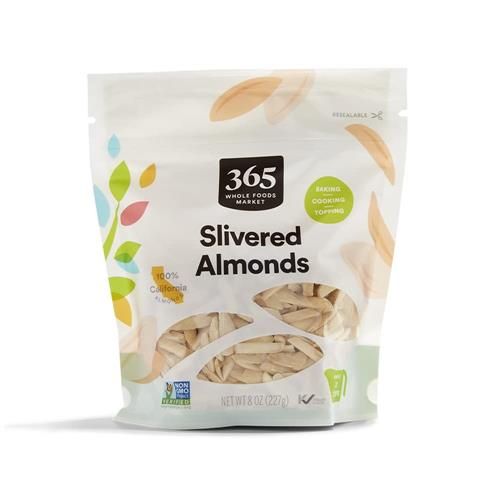 Whole Foods Market, Blanched And Slivered Almonds, 8 Oz
