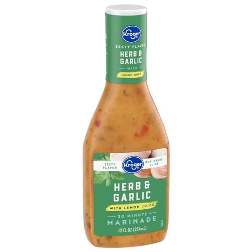 Kroger Herb & Garlic Marinade 12 fl oz