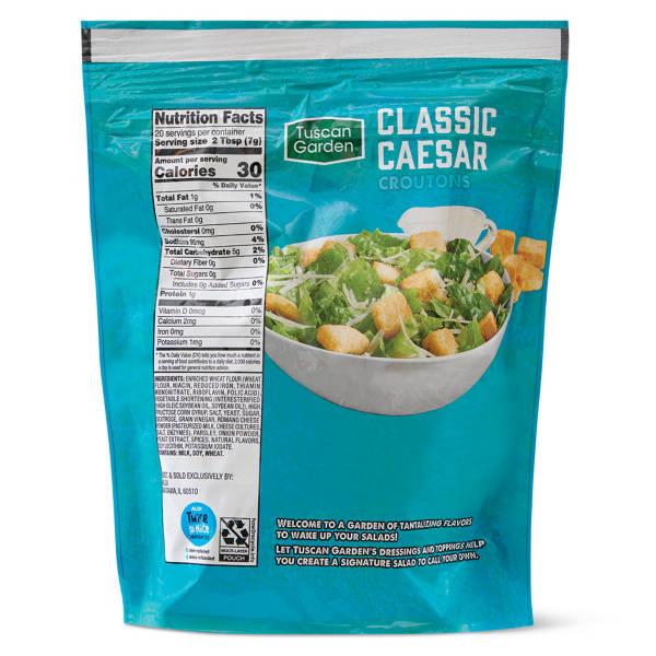 Tuscan Garden Caesar Croutons, 5 oz