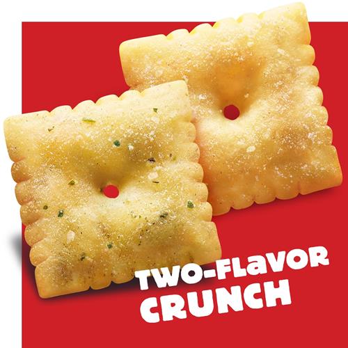 Cheez-It Duoz Baked Snack Crackers, Lunch Snacks, Pesto And Mozzarella, 12.4Oz Box (1 Box)