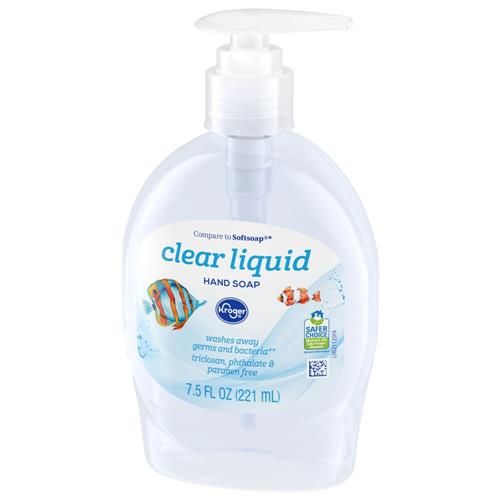 Kroger Clear Liquid Hand Soap 7.5 fl oz
