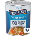 Progresso Light Chicken Noodle Soup, Ready To Serve Canned Soup, 18.5 Oz